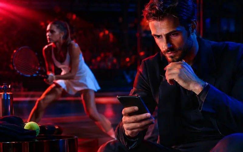 Mercati sul tennis nella sezione scommesse di Megapari