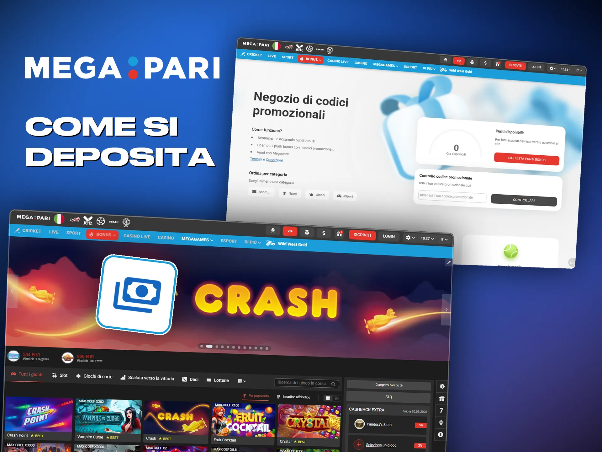 In Italia si sceglie fra diversi metodi di deposito